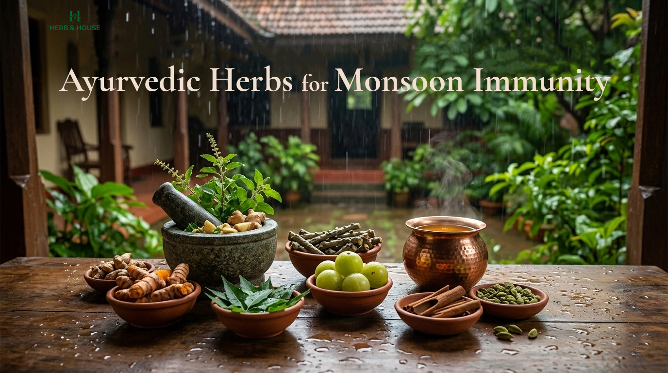 7 Proven Ayurvedic Herbs for Immunity in Monsoon Season
